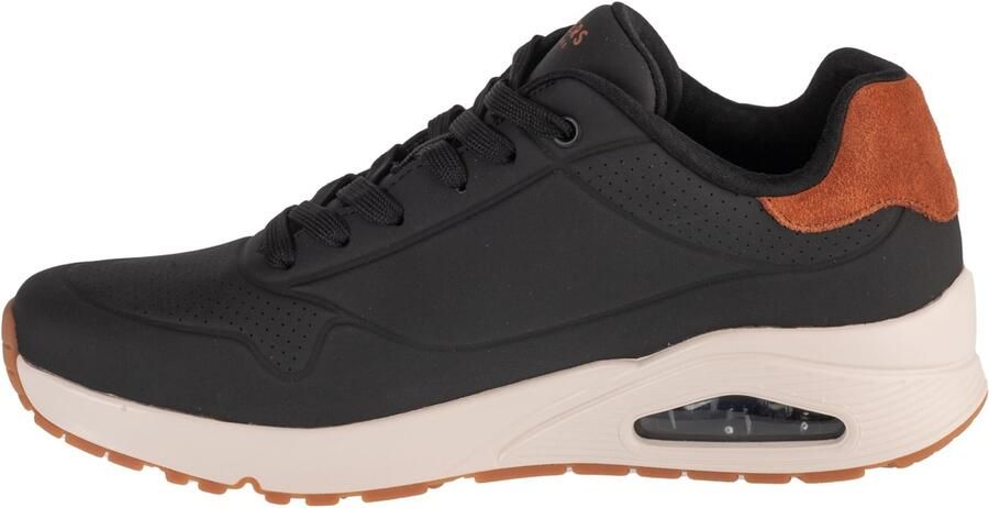Skechers Air-Cooled Memory Foam Jogging Sneaker Black Heren - Foto 13