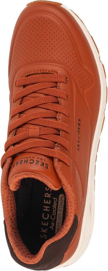 SKECHERS Sneakers laag 'UNO TAILORED AIR' kastanjebruin chocoladebruin - Foto 11