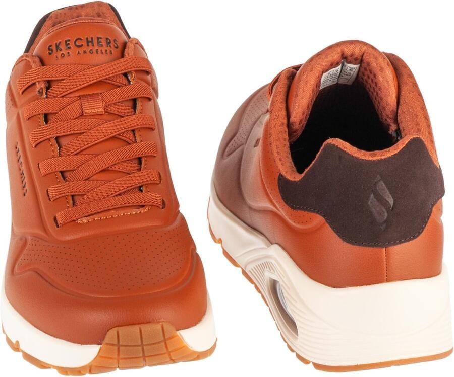 SKECHERS Sneakers laag 'UNO TAILORED AIR' kastanjebruin chocoladebruin - Foto 10
