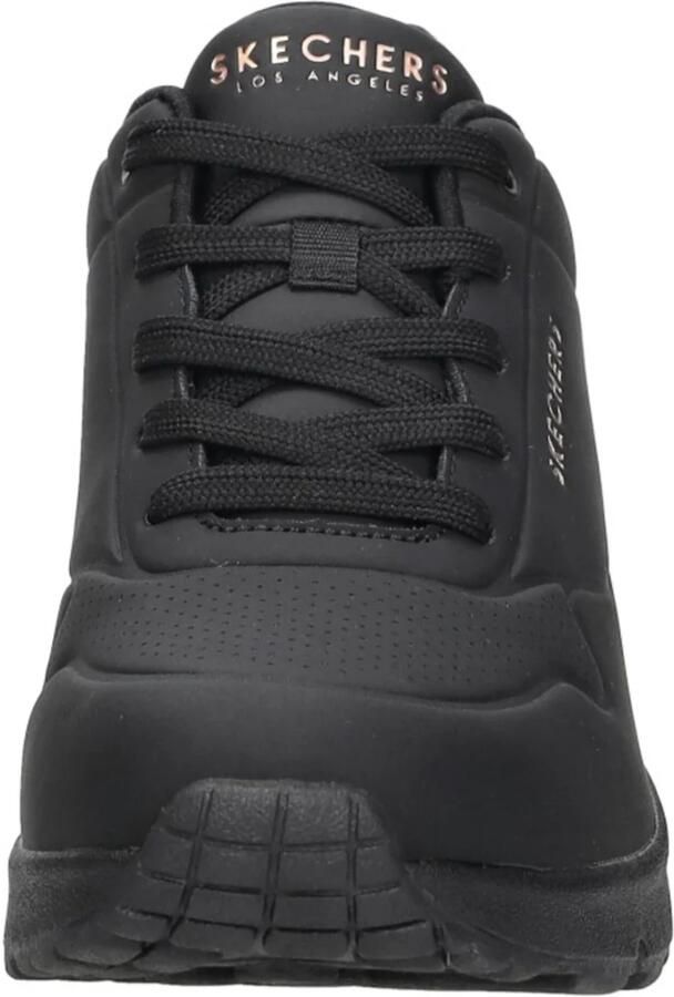 Skechers Street UNO WEDGE-Hi STEPS sneakers dames 177520 BBK zwart - Foto 3