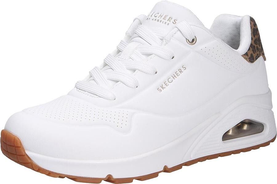 Skechers Sneakers UNO-JUNGLE NITE Veterschoen vrijetijdsschoen met sleehak - Foto 9