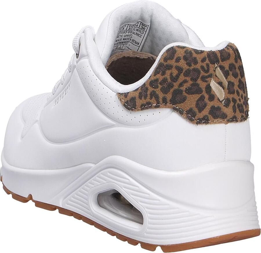 Skechers Sneakers UNO-JUNGLE NITE Veterschoen vrijetijdsschoen met sleehak - Foto 10