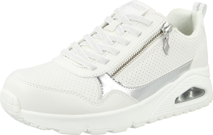 Skechers damesschoenen UNO Metallic Sliders veterschoen 177873 WHT wit - Foto 5