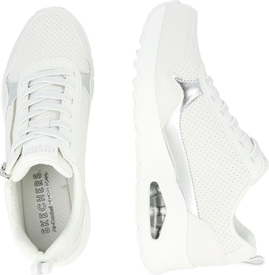 Skechers damesschoenen UNO Metallic Sliders veterschoen 177873 WHT wit - Foto 6