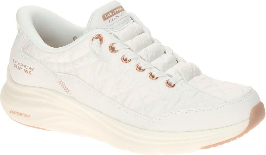 SKECHERS Sneakers laag 'Slip-Ins: Contour Foam Cozy Fit' wit - Foto 10