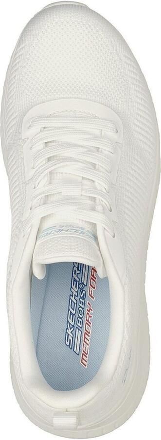 Skechers Sneakers BOBS SQUAD CHAOS FACE OFF Vrijetijdsschoen lage schoen veterschoen met comfort binnenschoen - Foto 3
