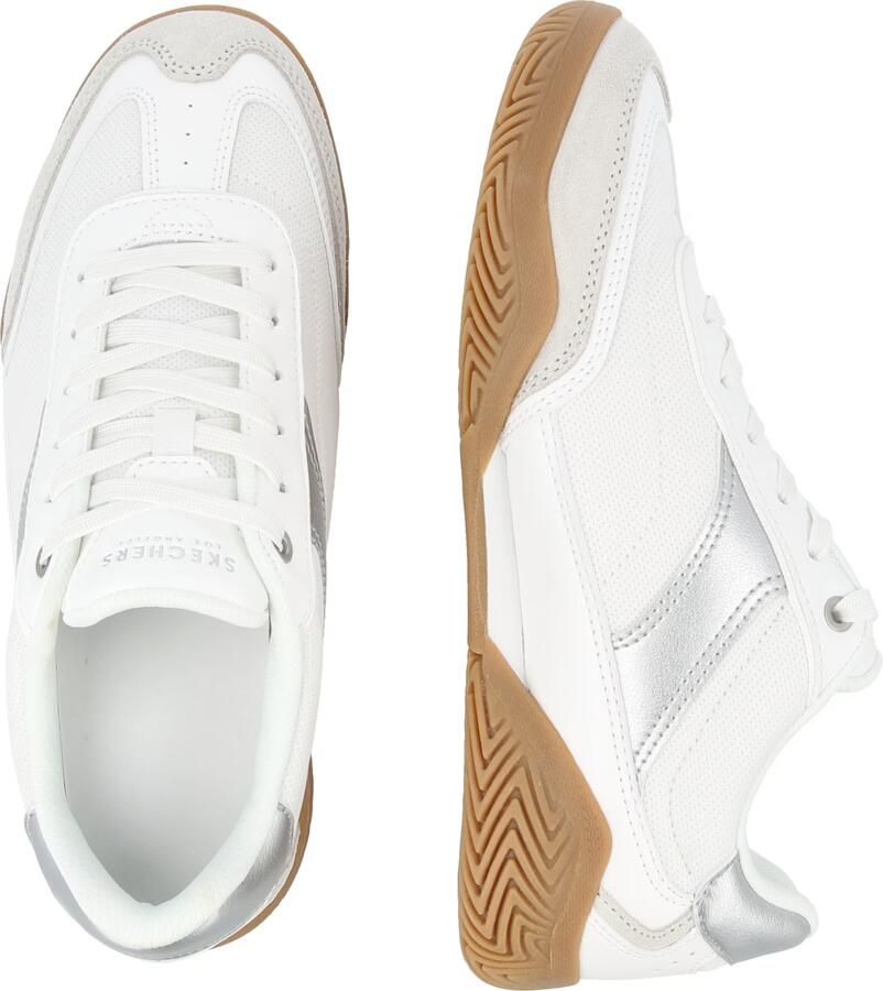 SKECHERS Sneakers laag 'ZINGER EVO-WORLD STRIKER' stone grey zilver wit - Foto 2