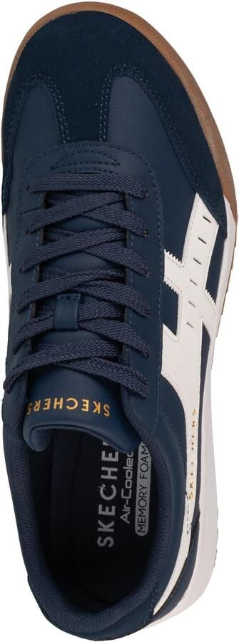 Skechers Zinger Manzanilla Totale 183280-NVW Mannen Marineblauw Sneakers - Foto 4