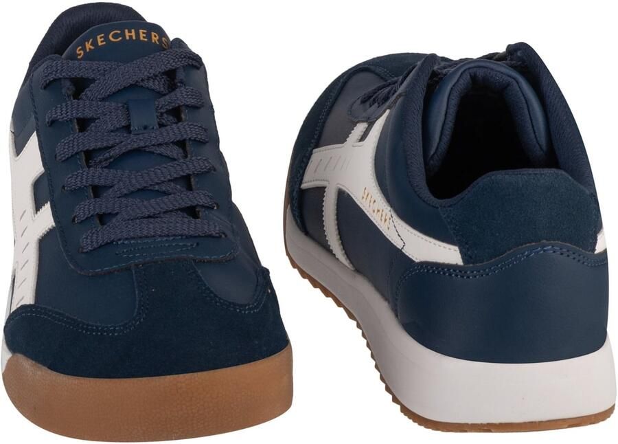 Skechers Zinger Manzanilla Totale 183280-NVW Mannen Marineblauw Sneakers - Foto 3