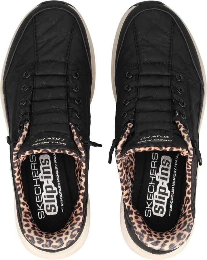 Skechers Hands Free Slip-ins Contour Foam Cozy Fit Leopard Dream lage sneakers - Foto 12