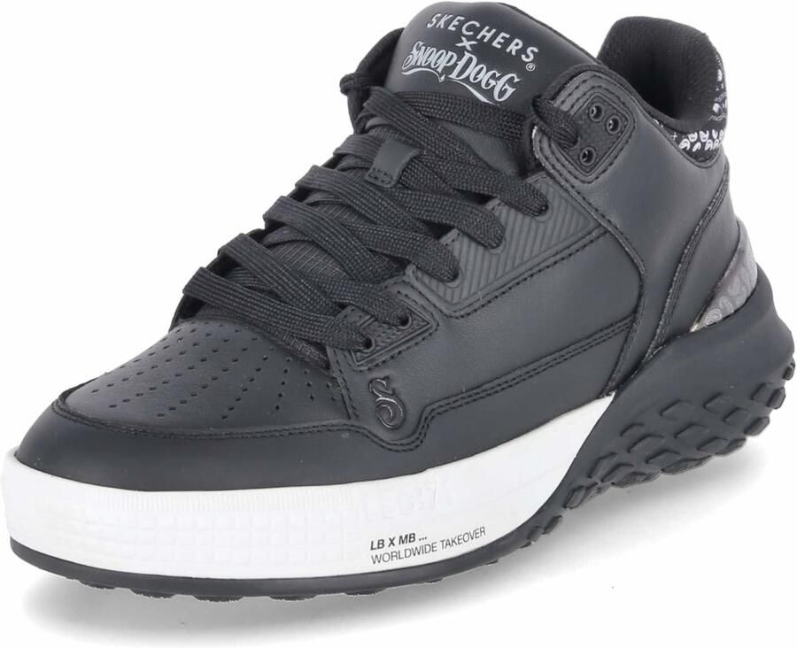 Skechers Sneakers SIZZLE-SNOOP SIZZLE BUCKETS veterschoenen vrijetijdsschoen midcut met air-cooled memory foam - Foto 3
