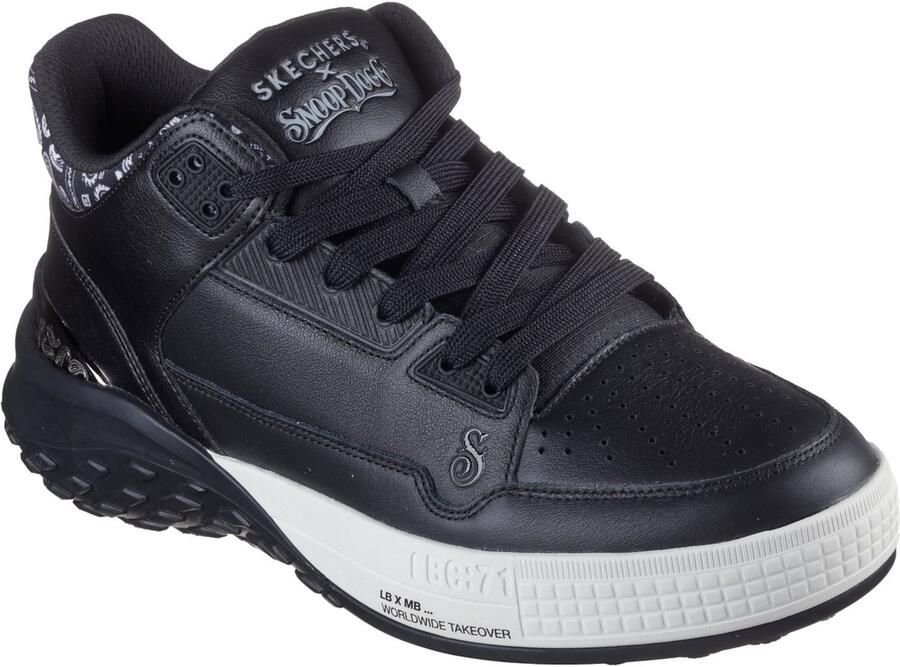 Skechers Sneakers SIZZLE-SNOOP SIZZLE BUCKETS veterschoenen vrijetijdsschoen midcut met air-cooled memory foam
