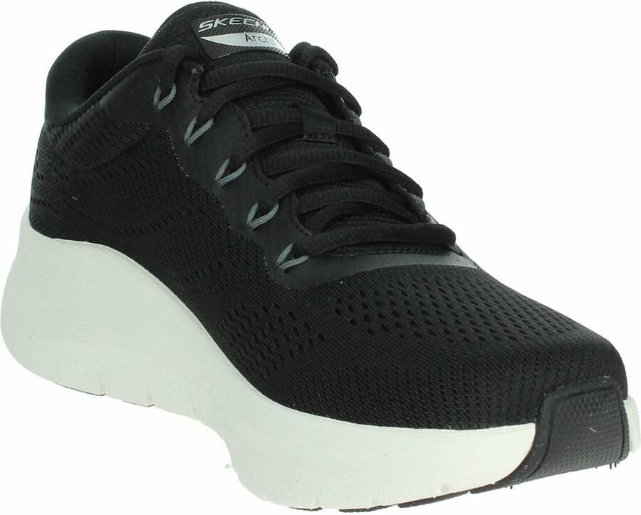 SKECHERS Sneakers laag zwart offwhite - Foto 4
