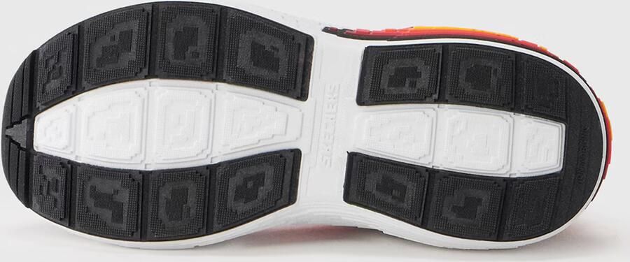 SKECHERS Sneakers 'MEGA-CRAFT 4K' abrikoos rood bourgogne zwart - Foto 8