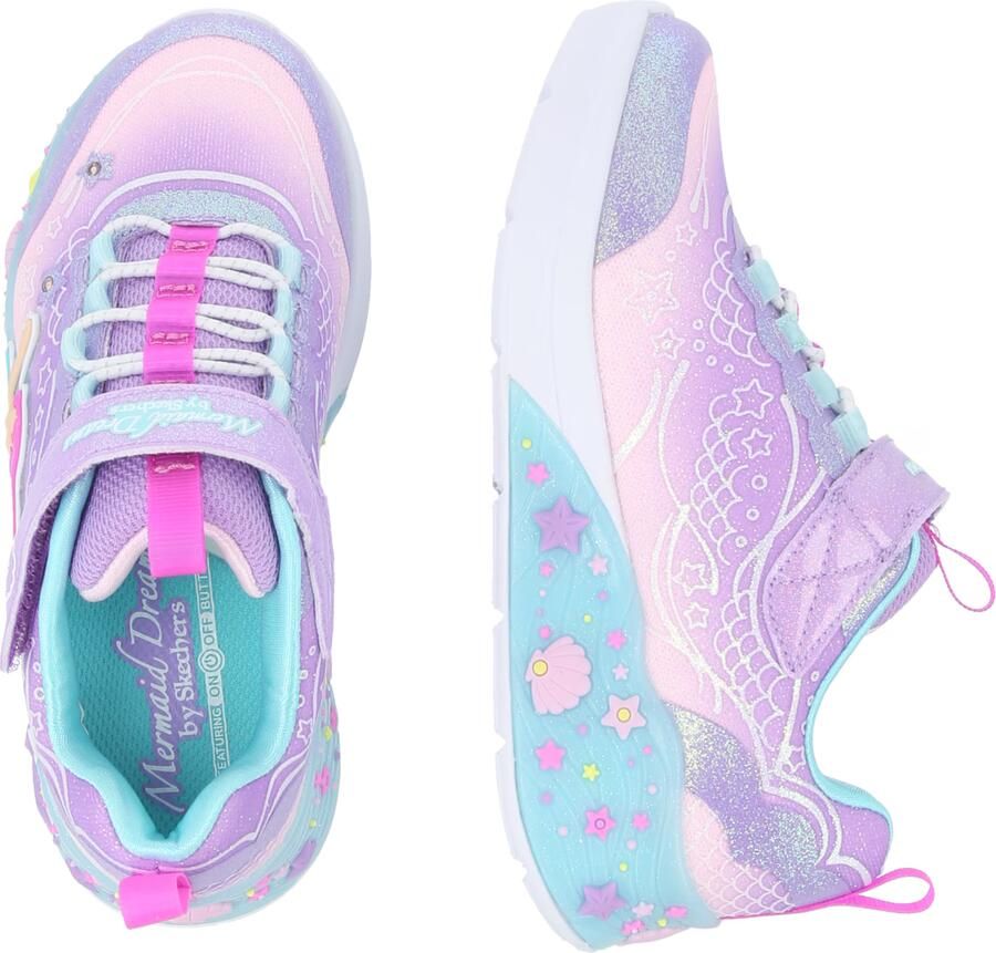 SKECHERS Sneakers 'MERMAID DREAMS' royal blue koningsblauw lavendel pink rosa - Foto 11