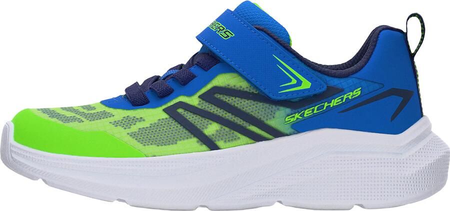 SKECHERS Sneakers 'Microspec Velocity' blauw navy neongroen - Foto 8