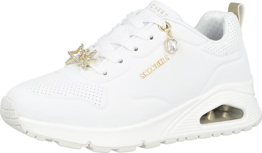 Skechers Uno Gen 1 Trendy Jewels Sneakers Meisjes Wit - Foto 13