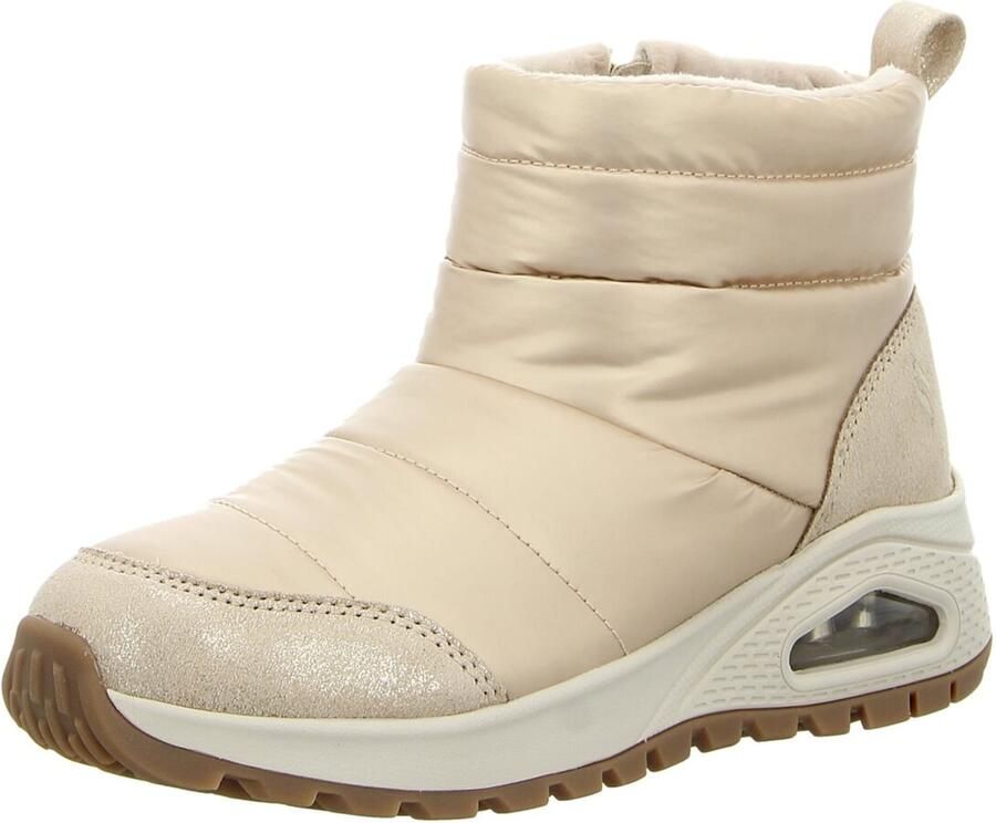 Skechers Uno Rugged Puffer Daze dames enkellaars goud - Foto 4
