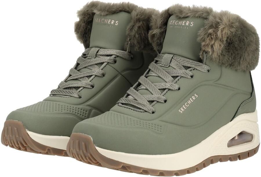 Skechers UNO RUGGED-ARCTIC AVENUE Dames Sneakers Olive - Foto 7