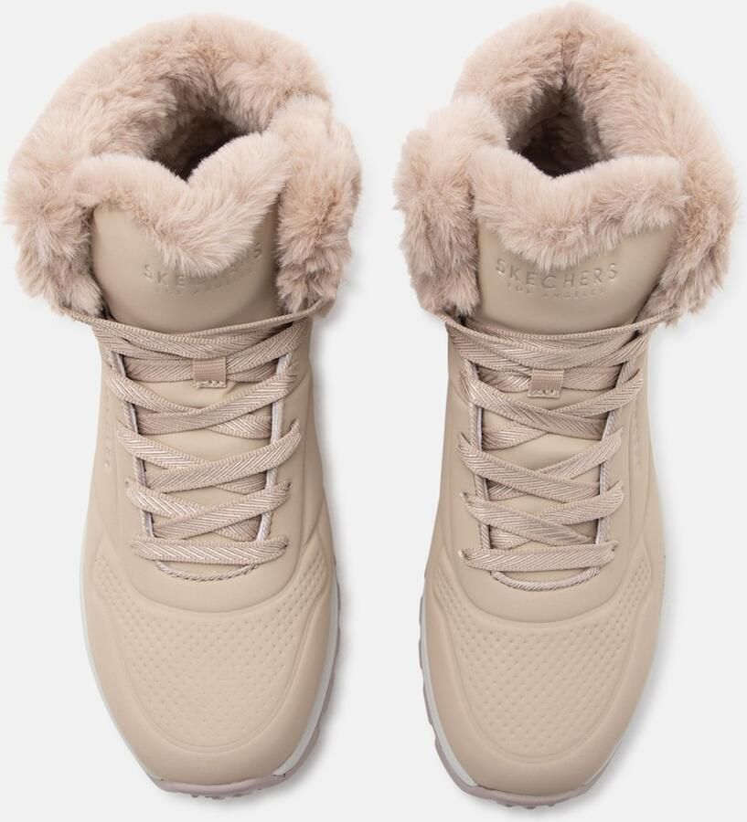 Skechers Uno Rugged Veterboots Dames Taupe - Foto 4