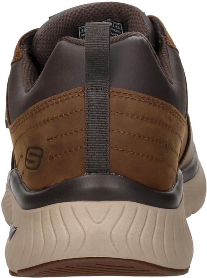 SKECHERS Sportieve veterschoen 'Arch Fit Crosser Ronaldo' donkerbruin - Foto 14