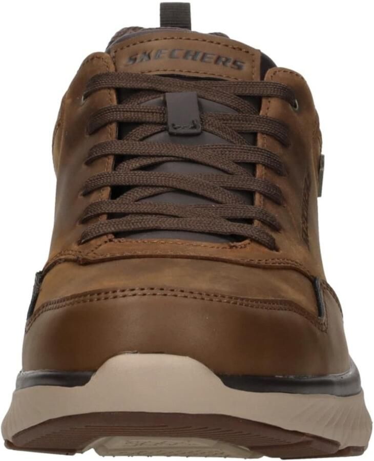 SKECHERS Sportieve veterschoen 'Arch Fit Crosser Ronaldo' donkerbruin - Foto 3