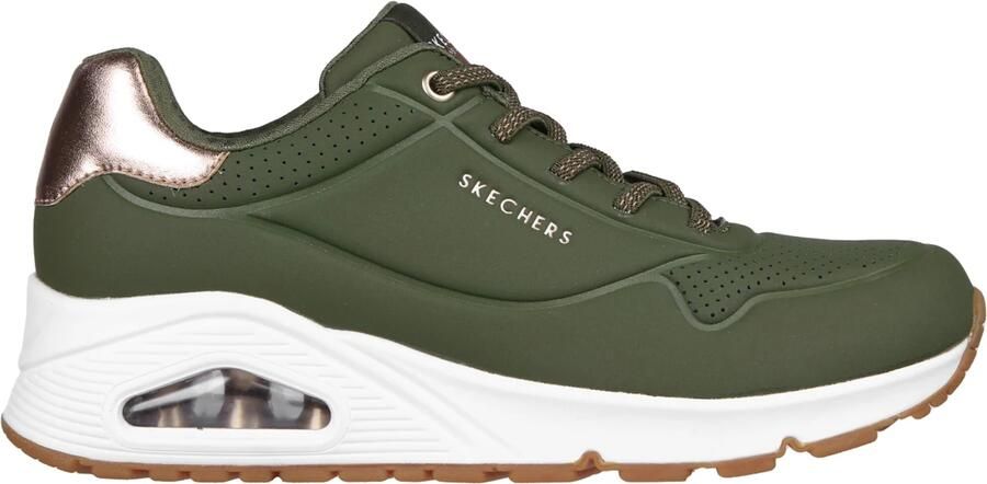 SKECHERS Sneakers laag 'Uno' brons kaki - Foto 4