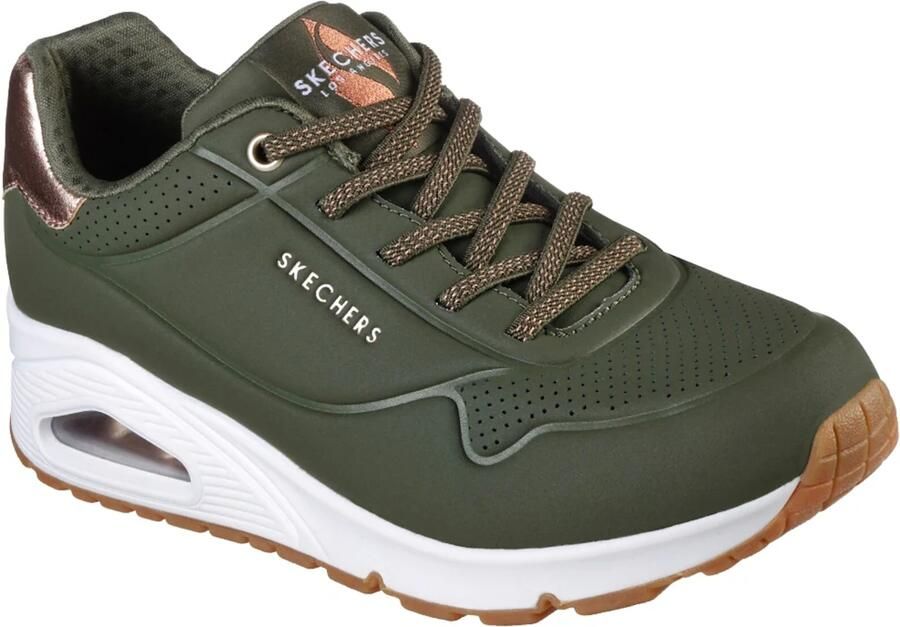SKECHERS Sneakers laag 'Uno' brons kaki - Foto 3