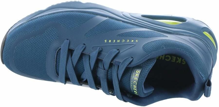 Skechers GO WALK FLEX -New World-sneakers voor heren Slip In Vegan 216505 NVLM blauw - Foto 3