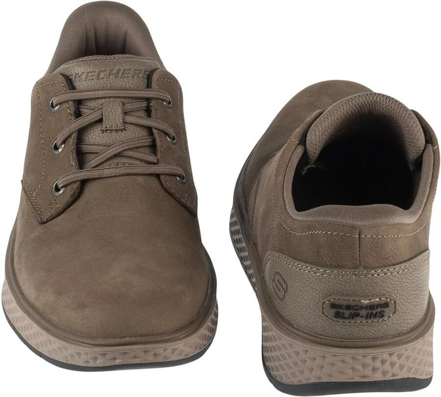 SKECHERS Sportieve veterschoen ' Slip-Ins: Burkett Lonzo' beige - Foto 6