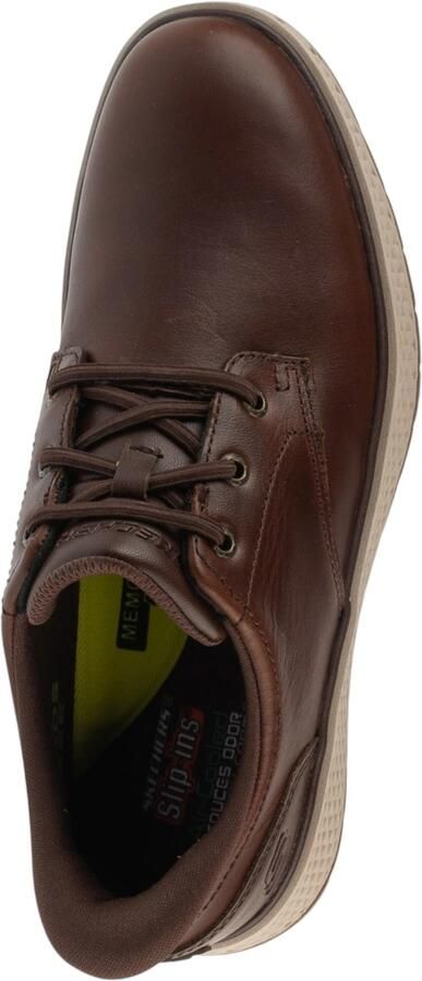 SKECHERS Sportieve veterschoen ' Slip-Ins: Burkett Lonzo' bruin - Foto 4