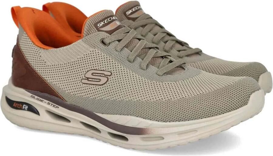 SKECHERS Sportschoen '070-498126' taupe - Foto 4