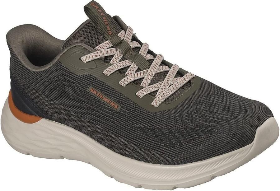Skechers Garner heren sneakers groen Extra comfort Memory Foam