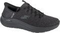 Skechers Slip-on sneakers ARCH FIT 2.0-LOOK AHEAD Slipper vrijetijdsschoen met voorgevormde Arch Fit binnenzool - Zwart