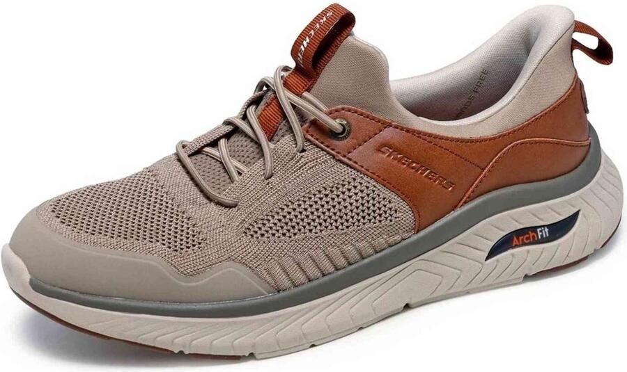 SKECHERS Sportschoen taupe