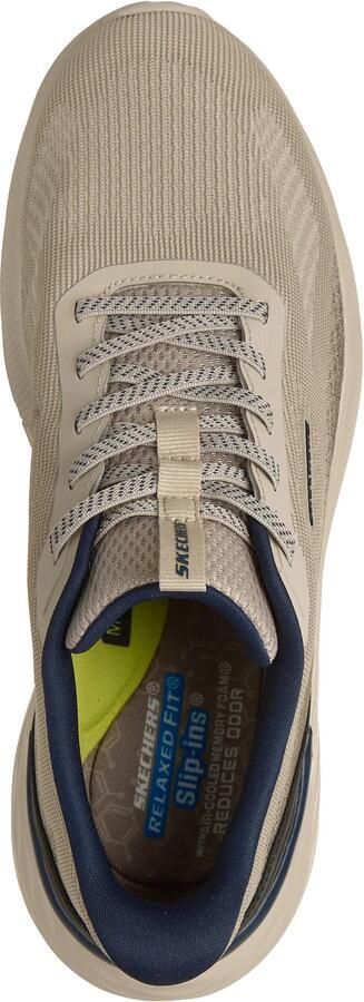 Skechers Garner heren sneakers beige Extra comfort Memory Foam - Foto 3