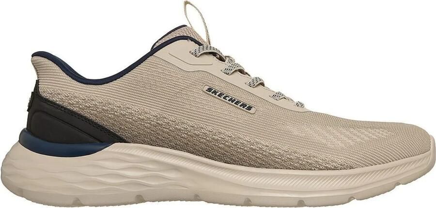 Skechers Garner heren sneakers beige Extra comfort Memory Foam