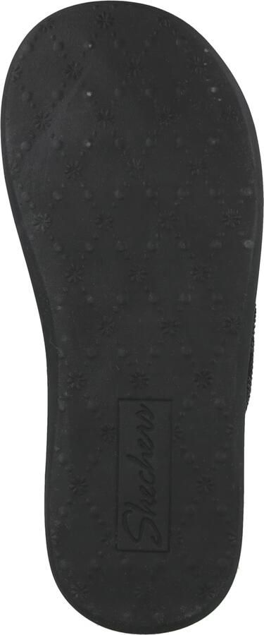 Skechers Relaxed Fit: Asana Luxe Keep Dazzling teenslippers zwart - Foto 3