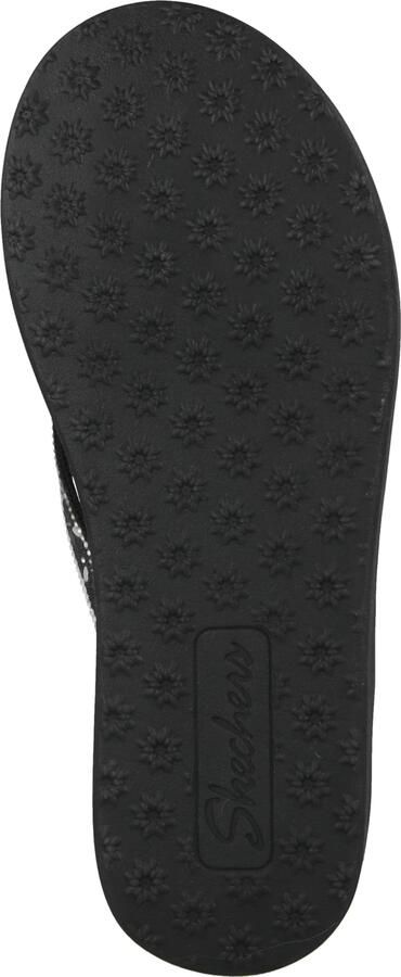 Skechers MEDITATION LUXE CLASSIC ROM Dames Slippers Zwart - Foto 4
