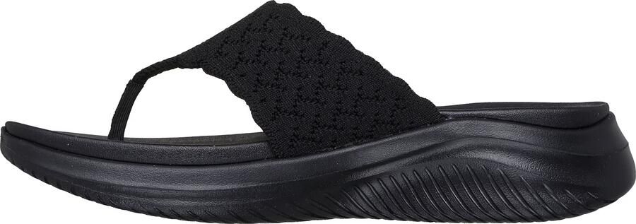 Skechers ULTRA FLEX 3.0 SANDAL-RHYTHM Dames Slippers Zwart - Foto 3