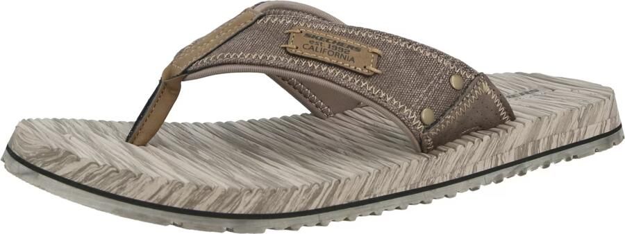 Skechers QUILL-SEA SIDE Heren Slippers Bruin - Foto 2