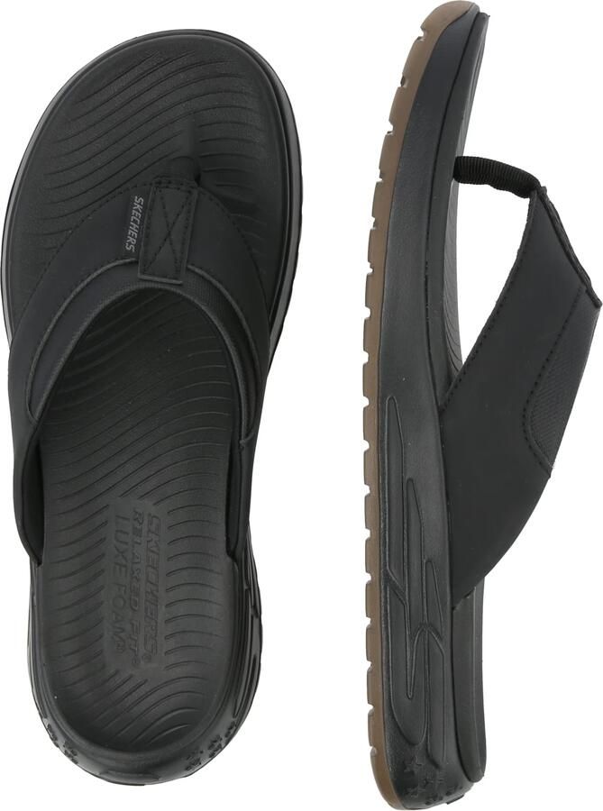 Skechers STREET RETRO JOGGER-TATE Heren Slippers Zwart - Foto 3