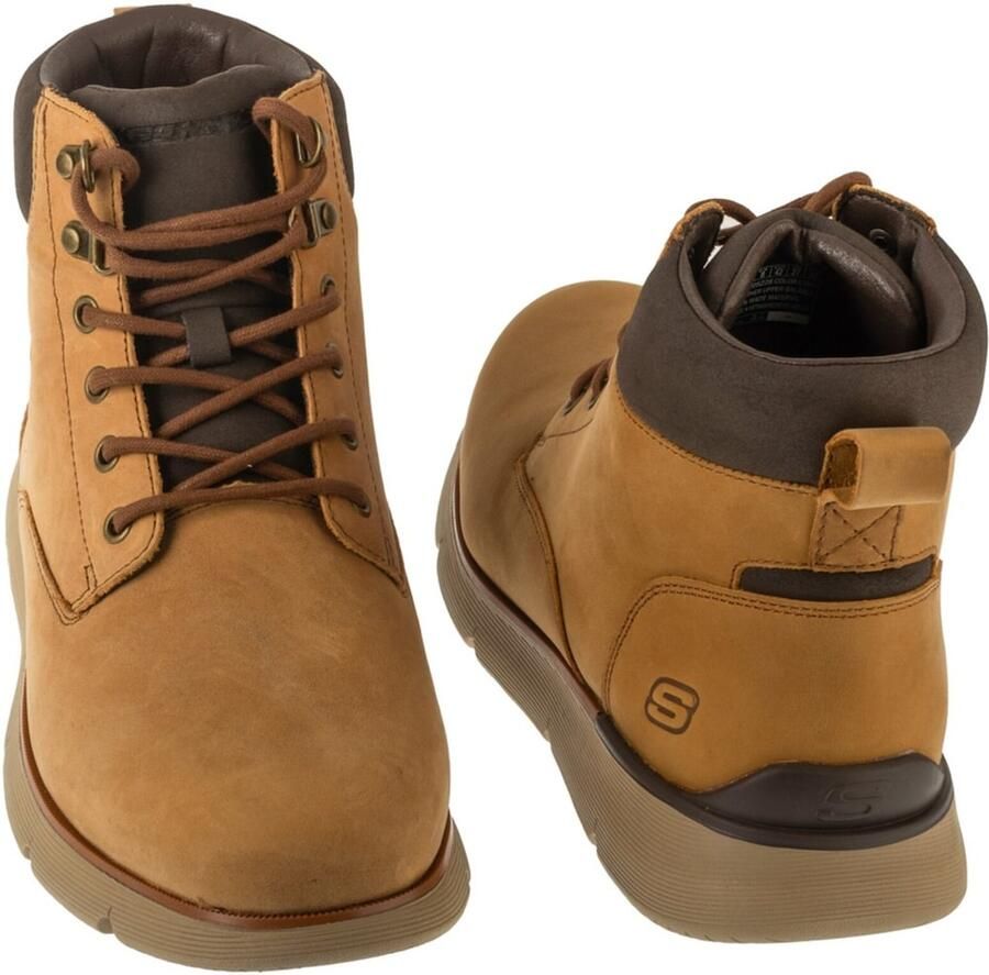 Skechers Augustino Cobb Mannen Bruin Trappers - Foto 6