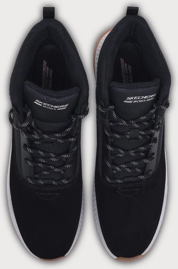 Skechers BOBS Sport Squad 4 hoge heren sneakers zwart Extra comfort Memory Foam - Foto 5