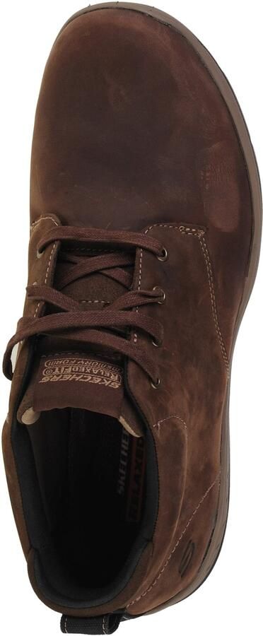 Skechers Harper Melden leren heren veterboots - Foto 5