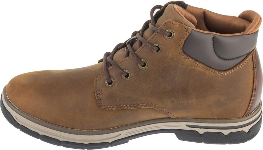 Skechers Relaxed Fit: Segment 2.0 Brogden Veterschoenen Hoog middel bruin - Foto 2