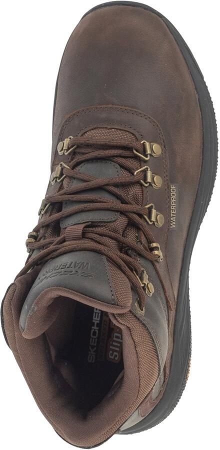 SKECHERS Veterboots ' Slip-Ins: Meroe Pikeman' donkerbruin - Foto 3