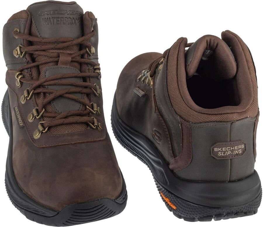 SKECHERS Veterboots ' Slip-Ins: Meroe Pikeman' donkerbruin - Foto 5