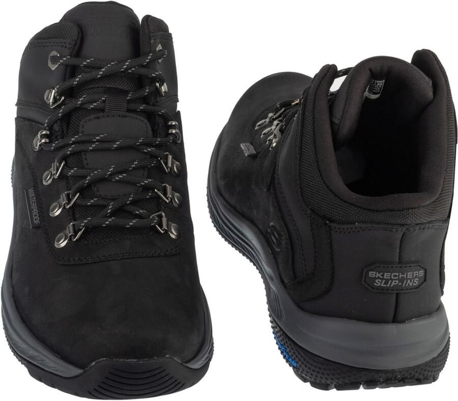 Skechers Slip-Ins: Meroe Pikeman Mannen Zwart Trekkingschoenen - Foto 6