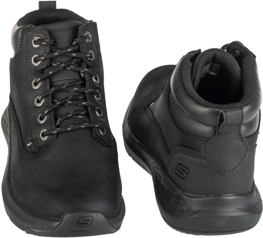 Skechers Parson Ederi BLK Mannen Zwart Laarsjes - Foto 2